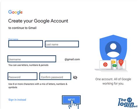 Create a Gmail account